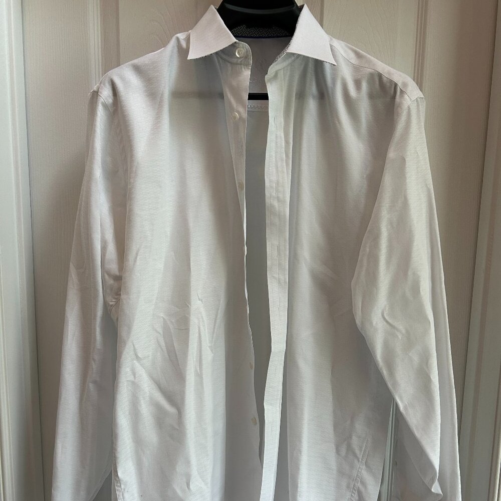 ***MENS BUGATCHI LONG SLEEVE DRESS SHIRT***